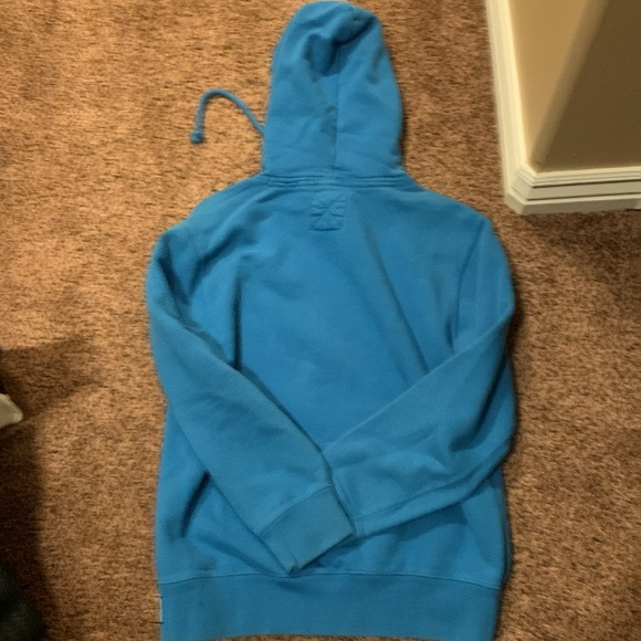Beautiful blue vintage American eagle hoodie size medium. - Picture 2 of 5